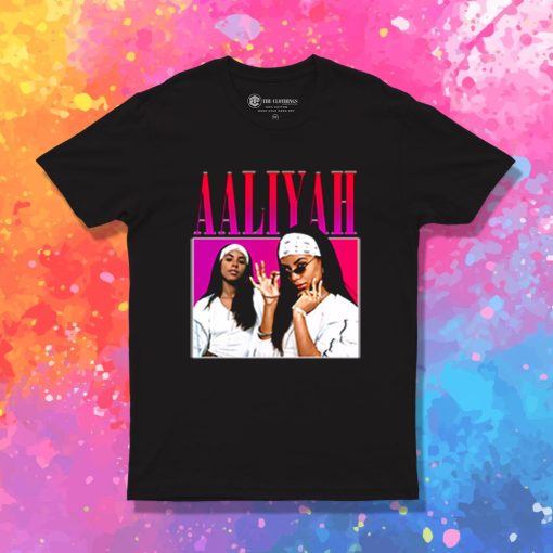 Aaliyah Vintage Retro T Shirt