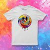 Acid Dripping Smiley Face Tie Dye T Shirt