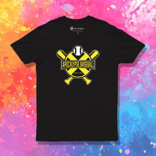Apocalypse Baseball T Shirt