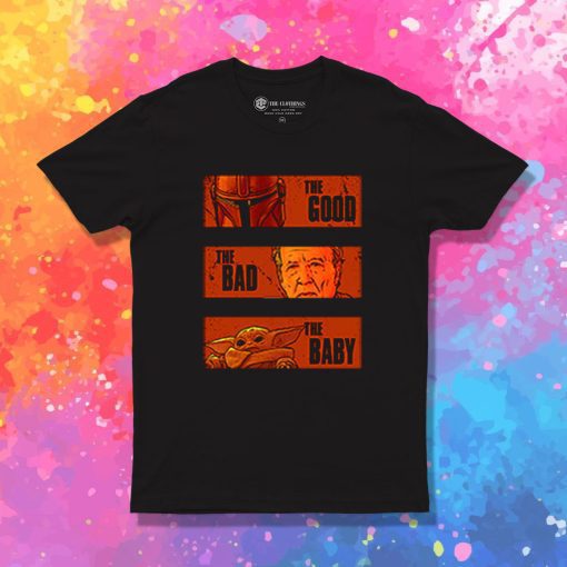 Baby Yoda Good Bad The Mandalorian T Shirt