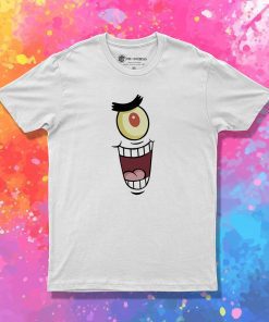 Bad Nickelodeon Plankton Face T Shirt