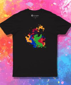 Colorful Attack T Shirt