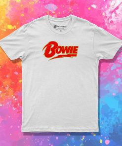 David Bowie Logo T Shirt