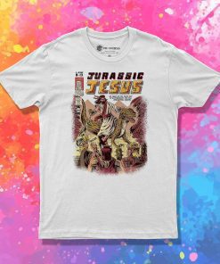 Funny Jurassic Jesus T Shirt