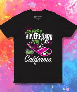 Hill Valley Hoverboard Back To The Future Vintage T Shirt
