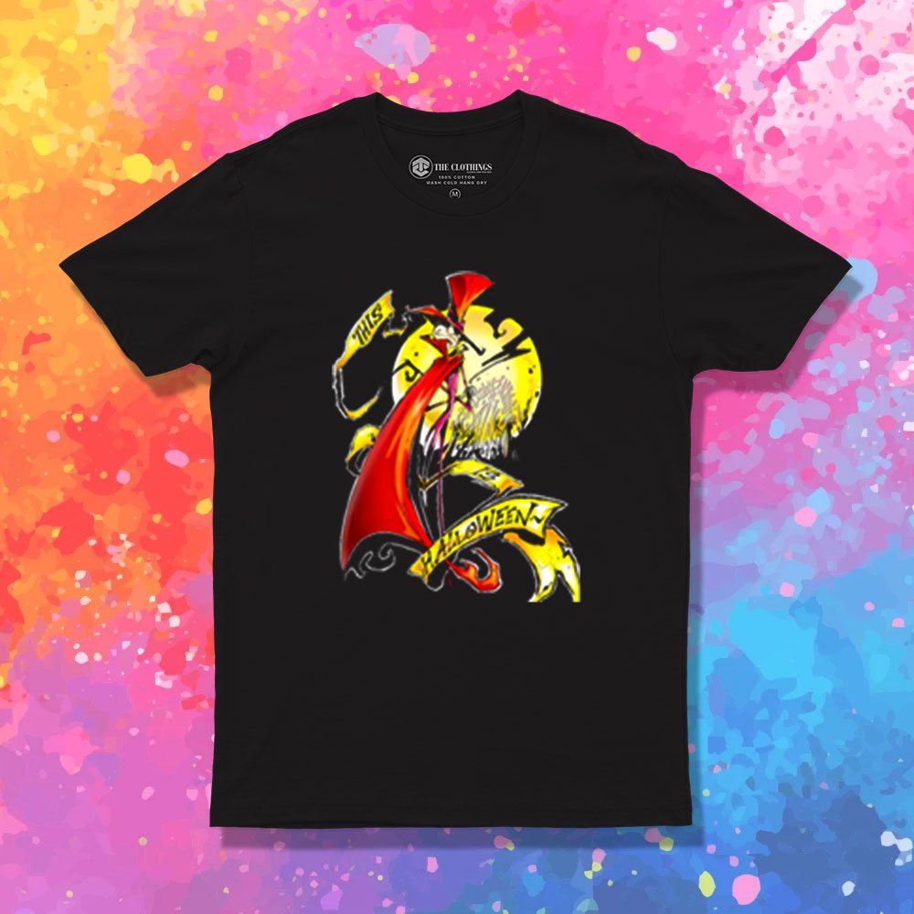 Jacks Halloween Finished T Shirt