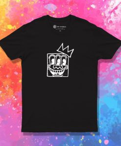 Jean Michel Basquiat Crown Haring T Shirt