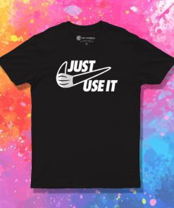 Just Use the Mask White T Shirt