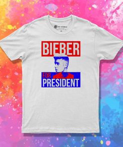 Justin Bieber For President T Shirt