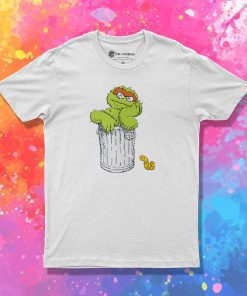 KAWS x Uniqlo x Sesame Street Oscar The Grouch T Shirt