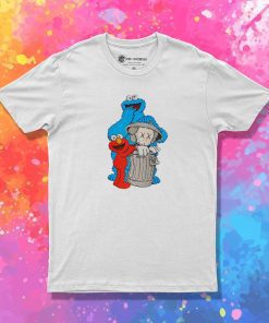 Kaws X Sesame Street Collab T Shirt