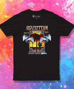 Led Zeppelin 1977 Inglewood Concert T Shirt