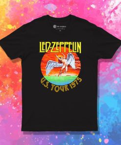 Led Zeppelin US Tour 1975 T Shirt