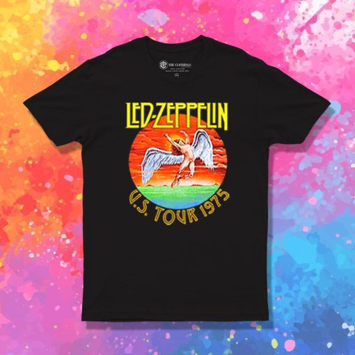 Led Zeppelin US Tour 1975 T Shirt