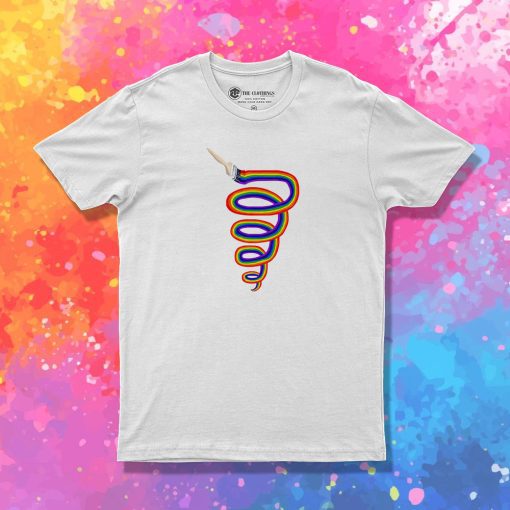 Lets Paint A Rainbow Tornado T Shirt