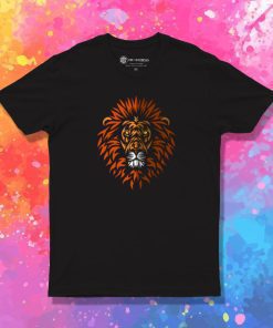 Lion Face Tribal T Shirt