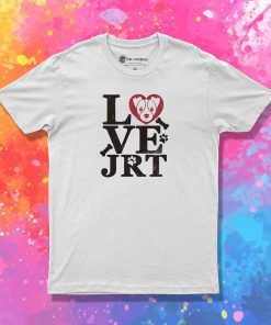 Love Jack Russell terrier T Shirt