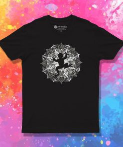 Mandala Circle Little Frog T Shirt