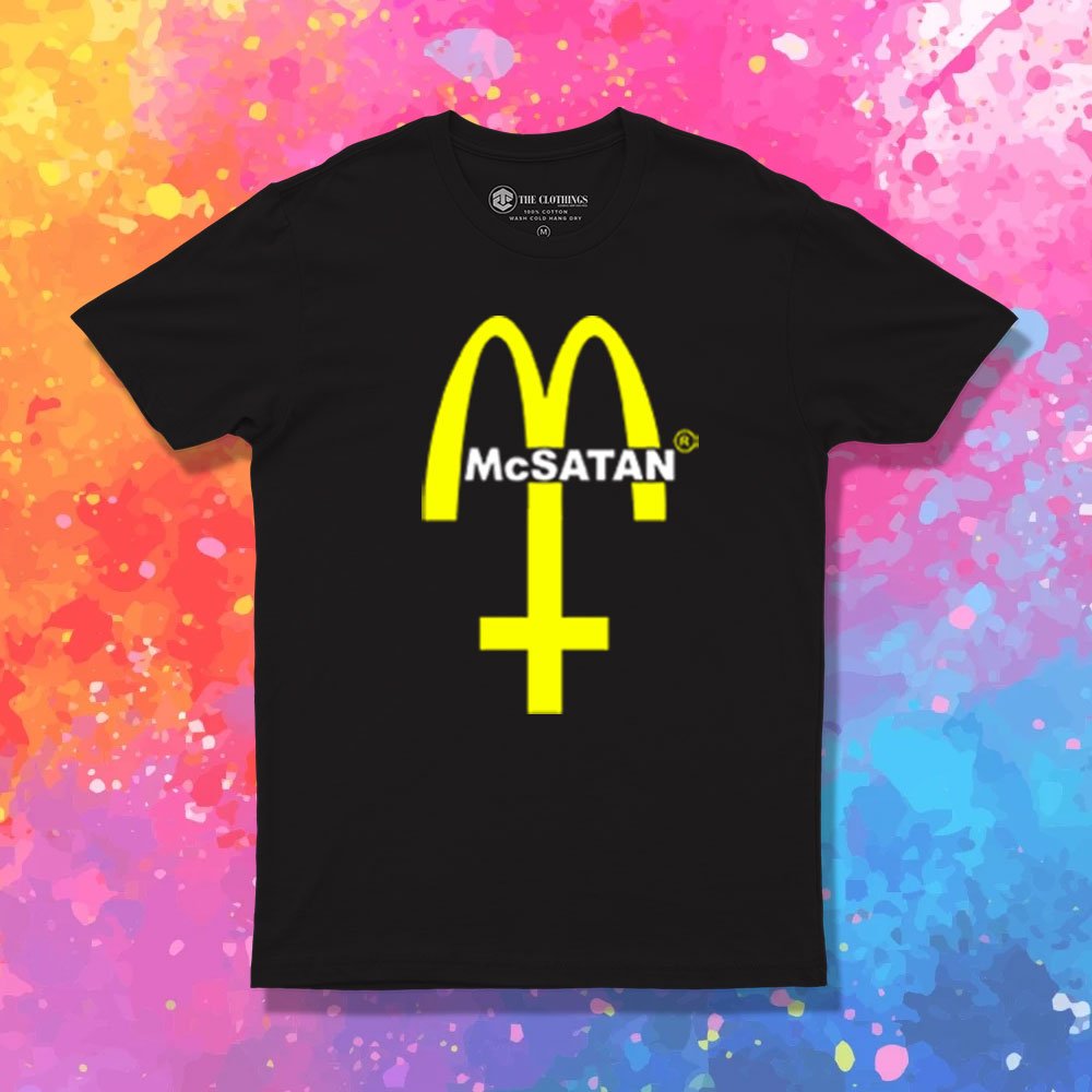 Mc Satan Evil Burger T Shirt