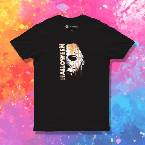 Michael Myers Mask And Drips T Shirt