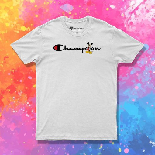 Mickey Mouse Champion T Shirt