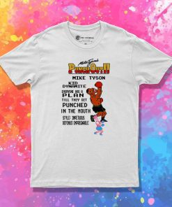 Mike Tyson Punchout In The Mouth T Shirt