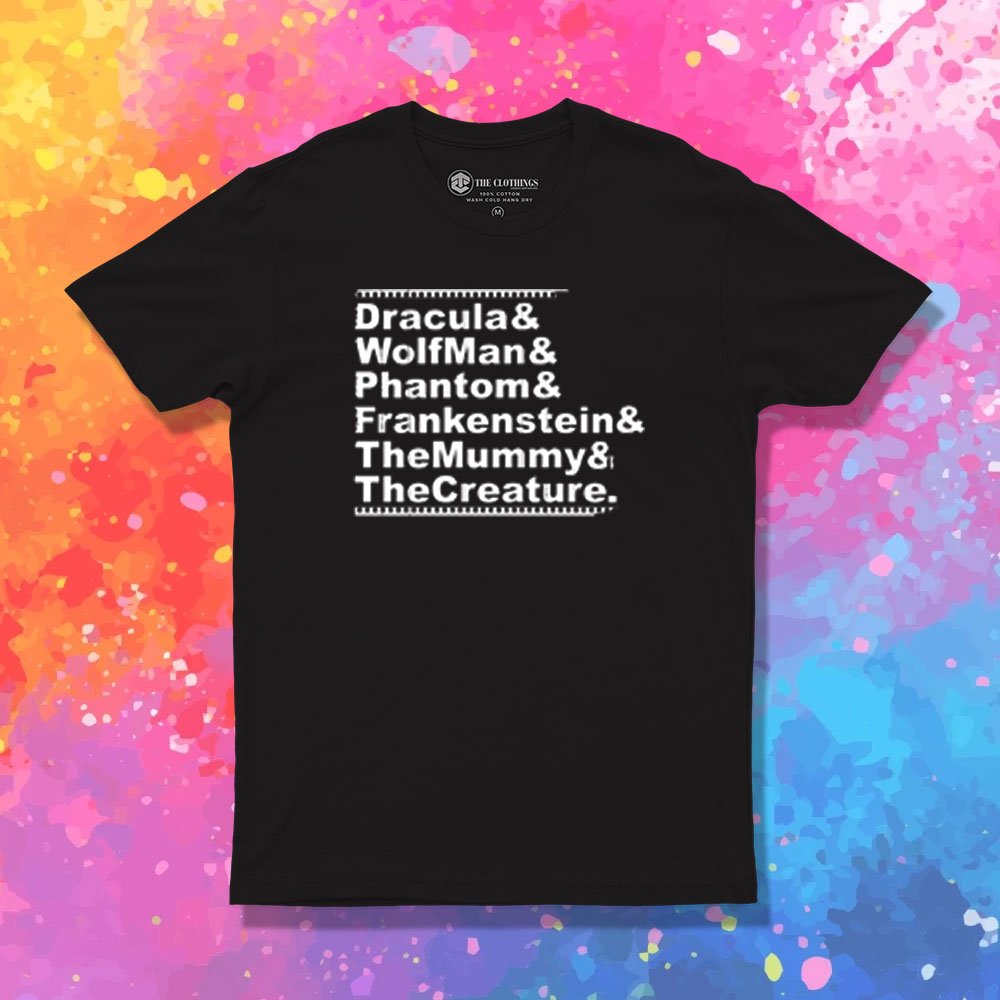 Monster List T Shirt