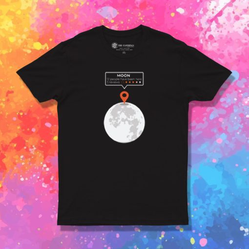 Moon Location T Shirt