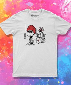 My current fave band reminds me of another classic T Shirt