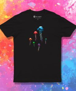 Neon jellyfish T Shirt