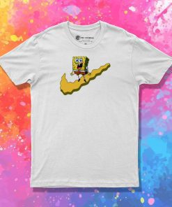 Nike x Spongebob Collab Parody T Shirt