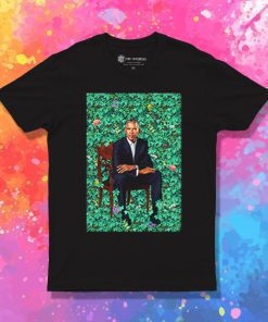 Obama Portraits Blend Paint T Shirt