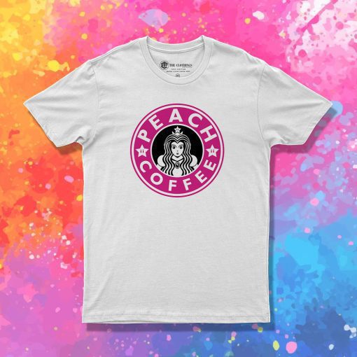 PEACH COFFEE T Shirt