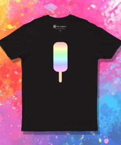 Pastel Rainbow Icecream Pop T Shirt