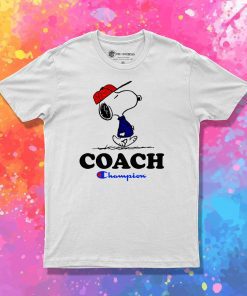 Peanuts Snoopy Coach Champion T Shirt