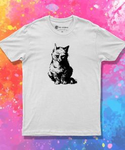 Persian Angry Cat Shadow T Shirt