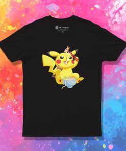 Pikachu Eating Ramen T Shirt