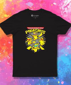 Pikachu Ninja Turtle Mutan T Shirt