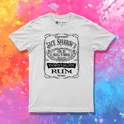Pirates of the Caribbean Captain Jack Sparrow T Shirt