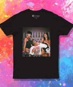Playboi Carti Rapper Smoke and Girl T Shirt