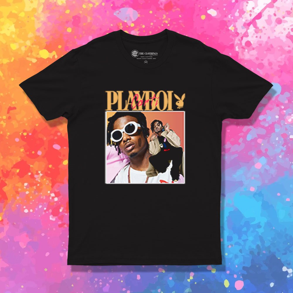 Playboi Carti Vintage Hip Hop T Shirt