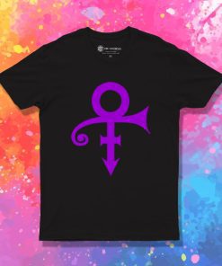 Prince Symbol Mineral Wash T Shirt