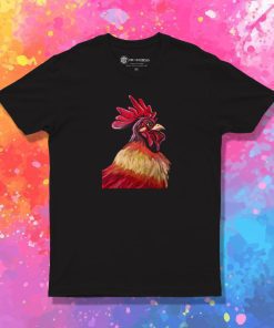 Proud Rooster Portrait T Shirt