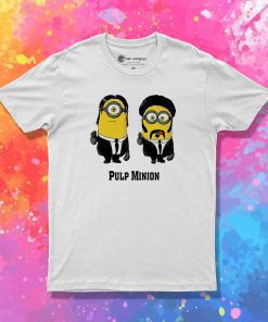 Pulp Minion Fiction Parody T Shirt