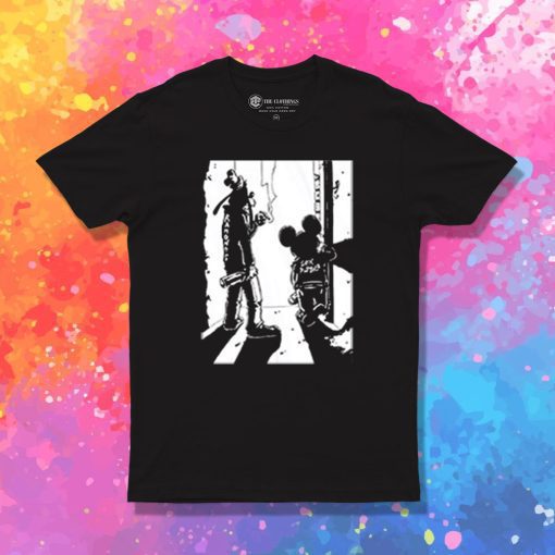 Punk Rock Goofy and Mickey T Shirt