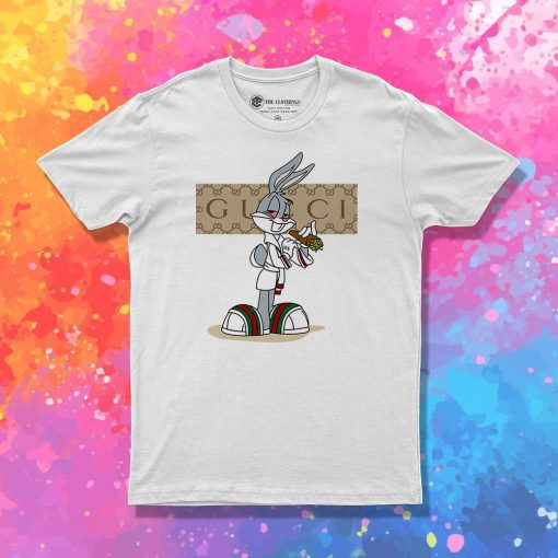 Rabbit Bugs Gucci Parody T Shirt