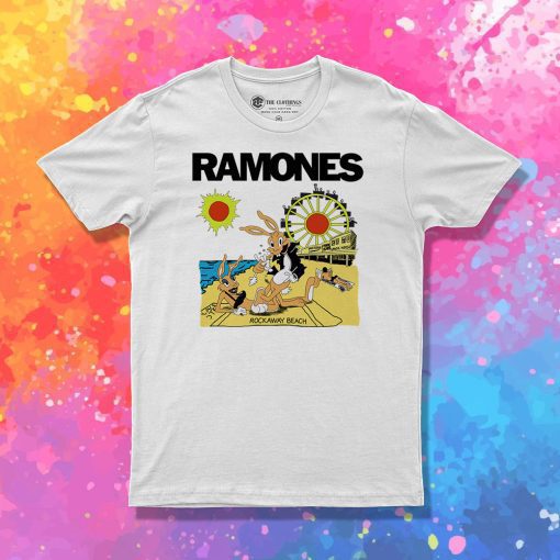Ramones Rockaway Beach T Shirt