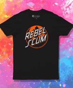 Rebel Emblem Orange T Shirt