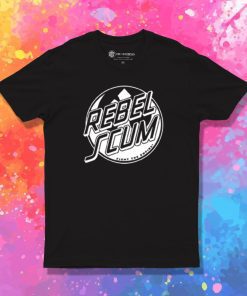 Rebel Emblem White T Shirt