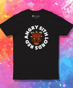 Red Angry Sith Lords Dark T Shirt